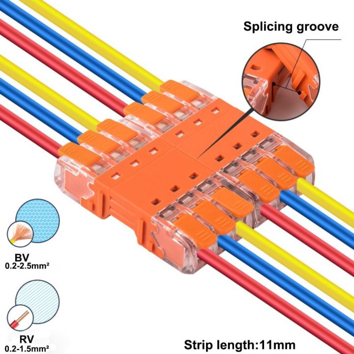 Quick Electrical Cable Splice Mini Quick Terminal Block Universal ...