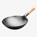 Iron Wok Chowmin Kadai 34 cm Deep Kadai Chinese Design For Restaurants. 