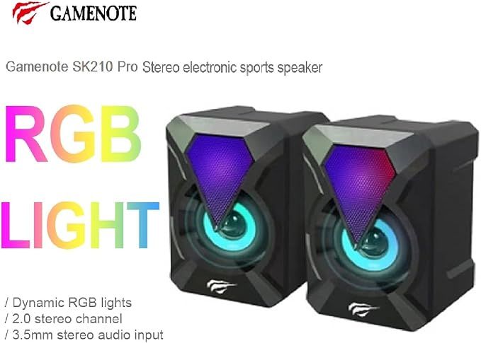HAVIT%20USB%202.0%20RGB%20SPEAKER%20SK210PRO%20RGB%20Gaming%20speaker%20Black%20-%20Image%203