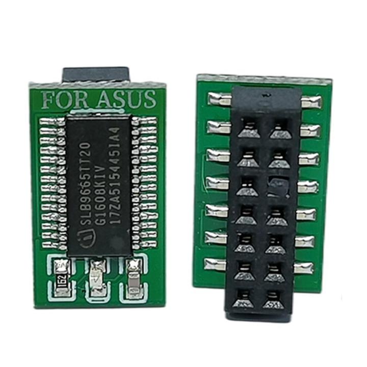 Tpm%20Module%2012%2014%2018%2020%20Pin%20LPC%20For%20ASUS%20MSI%20GIGABYTE%20ASRock%20Encryption%20Security%20Module%20Remote%20Card%20TPM%202.0%20Module%20Board%20-%20Image%203