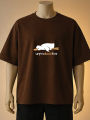 "Unproducktive" Lazy Duck Graphic T-Shirt-Black, Brown , Blue, Cream, Maroon. 