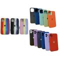 Apple iphone 11  Liquid Silicone Soft Cover Case -Microfiber Inside. 