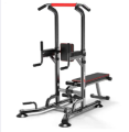 Power Tower with Sit-up Bench for Full Body Workout, Multi-Function Pull Up Bar Dip Station, Home Gym Equipment. 