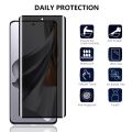 Anti Spy Screen Protector For OnePlus 9 Pro 10 11 12 11R 12R, 3D Privacy Tempered Glass 9H Peep Case Friendly. 