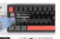 ZIFRIEND Mechanical Keyboard Perfect Performance for Gamer AG68. 