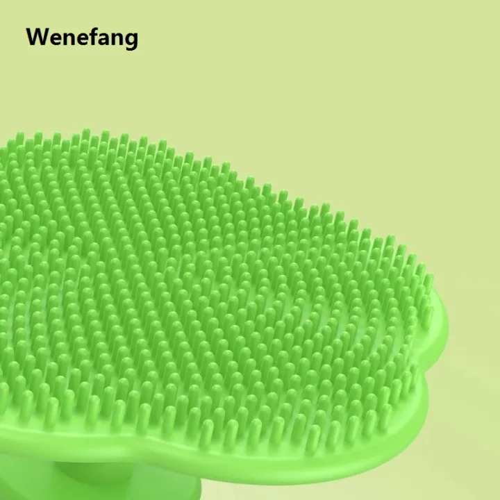 Wenefang%201Pc%20Baby%20Bath%20Brush%20Cute%20Infant%20Fetal%20Head%20Fat%20Cleaning%20Silicone%20Brush%20Newborn%20Soft%20Hair%20Comb%20Head%20Massager%20Baby%20Care%20Accessorie%20-%20Image%204