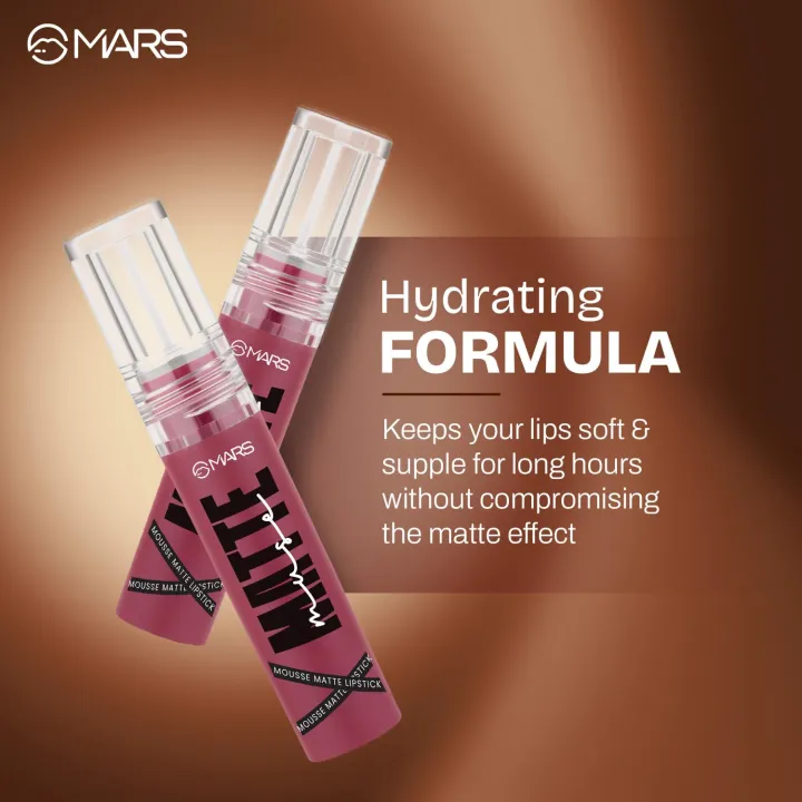 MARS%20Matte%20Muse%20Mousse%20Lipstick%203ml%20with%20Doe-Foot%20Applicator%20%7C%20Highly%20Pigmented%20%7C%20Smooth%20Texture%20%7C%20Hydrating%20Formula%20%7C%20Blurry%20Lips%20Effect%20-%20Image%205