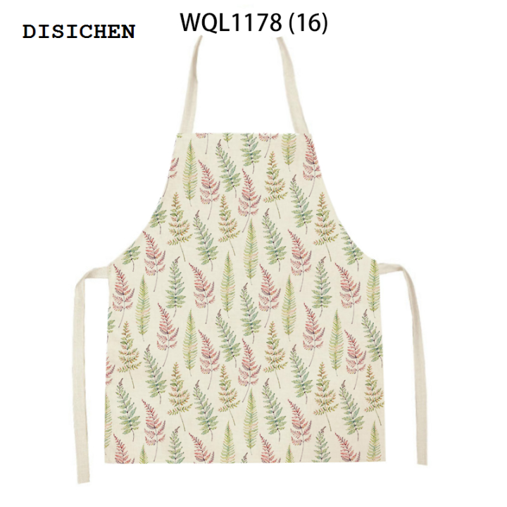 DISICHEN%20Luxury%201Pcs%20Tropical%20Jungle%20Printed%20Kitchen%20Apron%20Plant%20Green%20Leaves%20Kids%20Men%20Women%20Chef%20Cooking%20Aprons%20Waist%20Bib%20Cleaning%20Pinafores%20-%20Image%206
