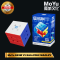 MoYu RS3M V5 3x3 UV Ball-Core Maglev Rubik's Cube. 