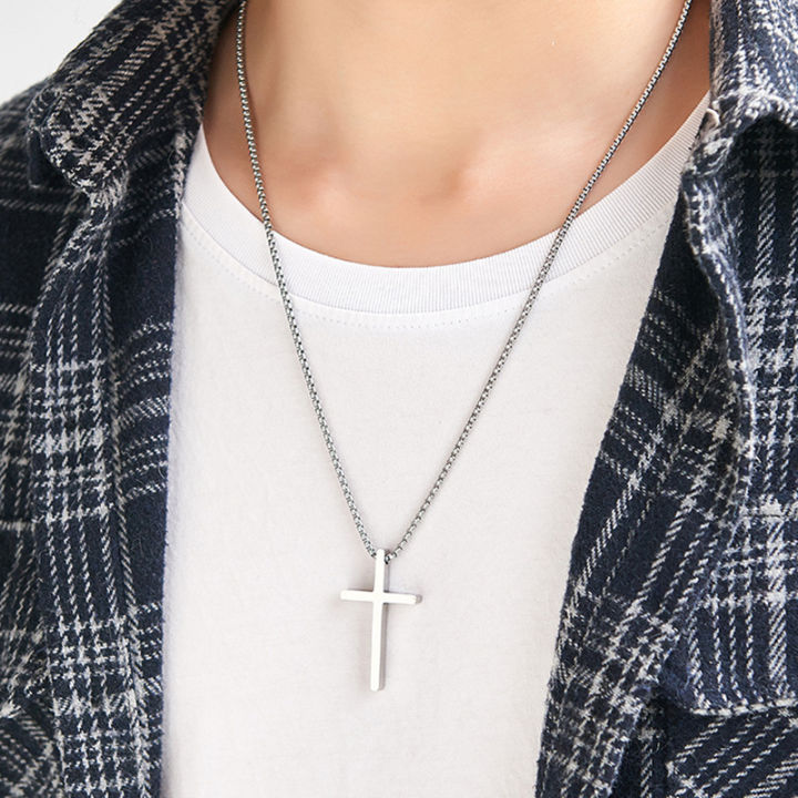 Bravego%20Titanium%20Steel%20Cross%20Pendant%20Necklace%20Men%20Fashion%20Necklace%20-%20Image%204