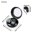 Sutuiying Ultra small mini all in ear wireless earphones, dual ear sleep TWS Luxury in ear style, suitable for both men and women's universal mus. 