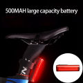 Bike Rear Tail Light USB Rechargeable Bicycle Taillight Water Resistant for Bike Fits on Any Road Mountain Bike. 