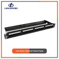 Linkbasic 24 Port Cat6 Rack Mount Patch Panel. 