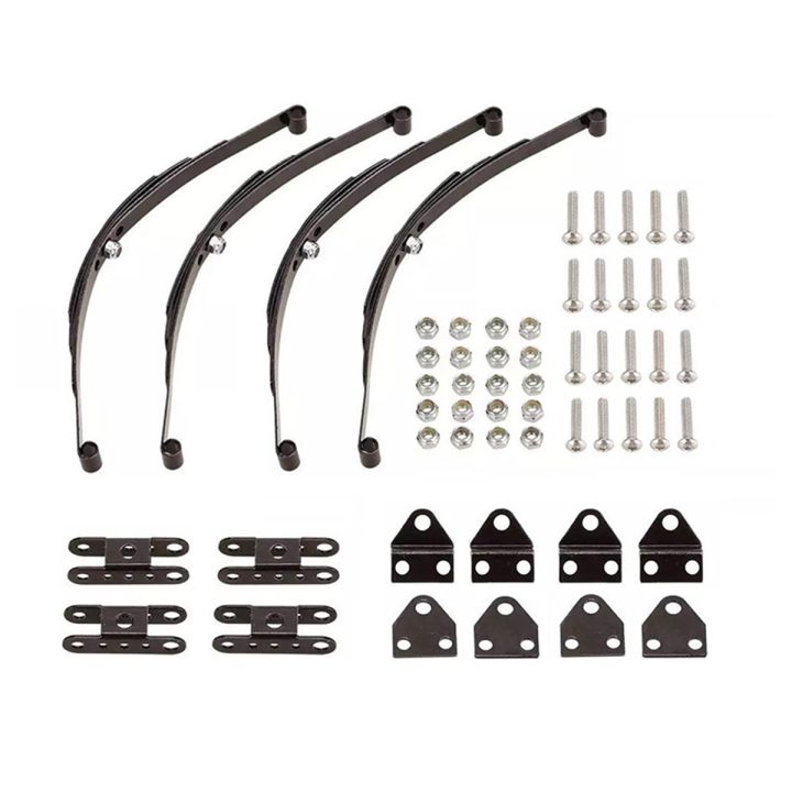 (GGBR)%202%20Set%20RC%20Car%20Part:%201%20Set%20Hard%20Leaf%20Spring%20Suspension%20Bar%20&%201%20Set%20Steel%20Shock%20Absorption%20Leaf%20Springs%20Suspension%20-%20Image%203