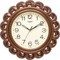 RIKON Designer Quartz Analog Model 497 Round Framed Wall Clock For Office, Home And Living Room. 