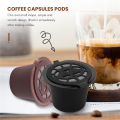 3 Pcs Refillable Reusable Espresso Capsule for Coffee Machine Reusable Capsule Refill Empty Capsule. 