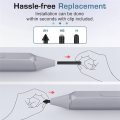 Pen Tip Pen Tip Rubber HB 2H H Refill Replacement for Pro 7/6/5/4 for Pro Pen. 