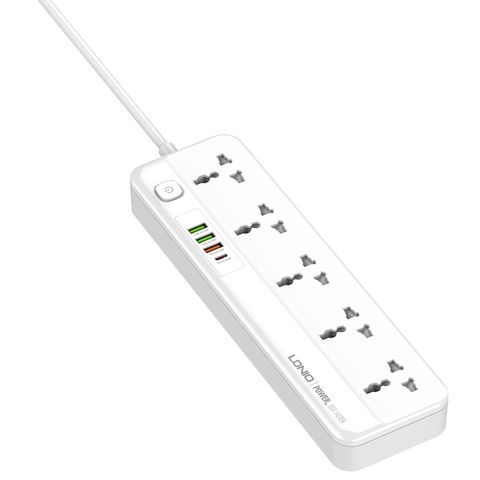 LDNIO%20SC5415%20Multi%20Function%20Power%20Strip%205%20Power%20Sockets%20Fast%20Charging%20PD+QC%203.0%20USB%20Port%202Meter%20Cord%20Power%20Extension%20Multi%20Plug%20Wire%20Code%20-%20Image%202