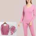 Thermal Cotton Long Johns Set Ultra-Soft Base Layer For Women. 