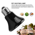 Hot 75W E27 Pet Heating Lamp Black Infrared Ceramic Emitter Heat Light Bulb Pet Brooder Reptile Lamp 220-230V. 