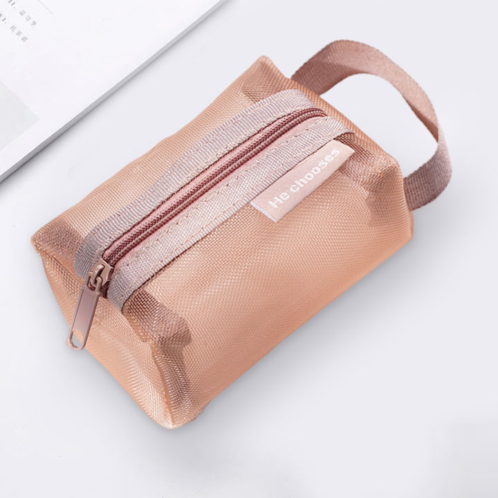 Oufeiton%20Daily%20Essentials%20Storage%20Bag%20Travel%20Mesh%20Coin%20Wallet%20Organizer%20Bag%20Convenient%20Zippered%20Storage%20Pouch%20for%20Home%20Travel%20Multifunctional%20-%20Image%204