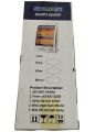 Chrome 800 Watt Quartz Heater 2 Rod. 