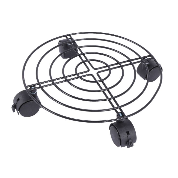 FORIDE%204X%20Metal%20Plant%20Flower%20Pot%20Stand%20Trolley%20on%20Wheels%20Indoor%20Outdoor%20Home%20Garden%20Tools%20-%20Image%208