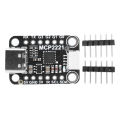 New specials MCP2221A USB To GPIO Adapter ADC I2C USB To GPIO Converter USB To GPIO Module Board for Adafruit Stemma QT/Qwiic. 