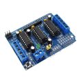 L293D Motor Control Drive Shield Dual For Arduino Uno 4 Channel L293D Motor Drive Expansion Board Motor Driver Module. 