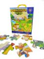 Zephyr Oxford Dinosaur Safari Floor Puzzle | Giant Floor Puzzle | 35 Pieces | For Ages 2.5-6 | 48 cm X 71 cm | University of Oxford. 
