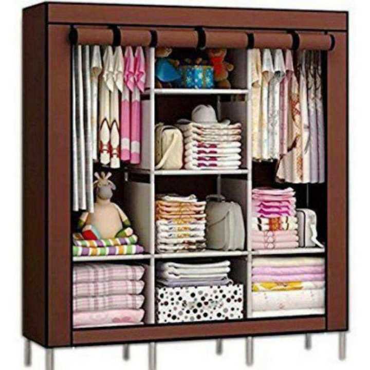 Portable Elegant Foldable Cloth Wardrobe Queen Daraz 88130