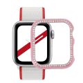 Qubix Metal Diamond Protective Watch Case For Apple Watch Series 6 SE 5 4 40mm. 