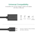 Micro USB Male To USB 2.0 A Female OTG Adapter. 