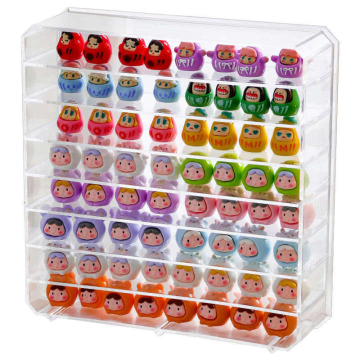 Cute%20Particle%20Storage%20Pop%20Mart%20Blind%20Box%20Figurine%20Stand%20Small%20Multi-layer%20Rotating%20Detachable%20Display%20Rack%20-%20Image%205