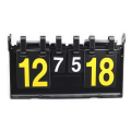 JINMY 2X 4 Digit Score Board Basketball Football Volleyball Sport Table Tennis Scoreboard Waterproof Scoreboard. 