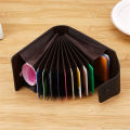 1 pc Men Credit Card Holder Leather Purse for Cards Case Wallet for Credit ID Bank Card Holder Women Cardholder and Coins. 