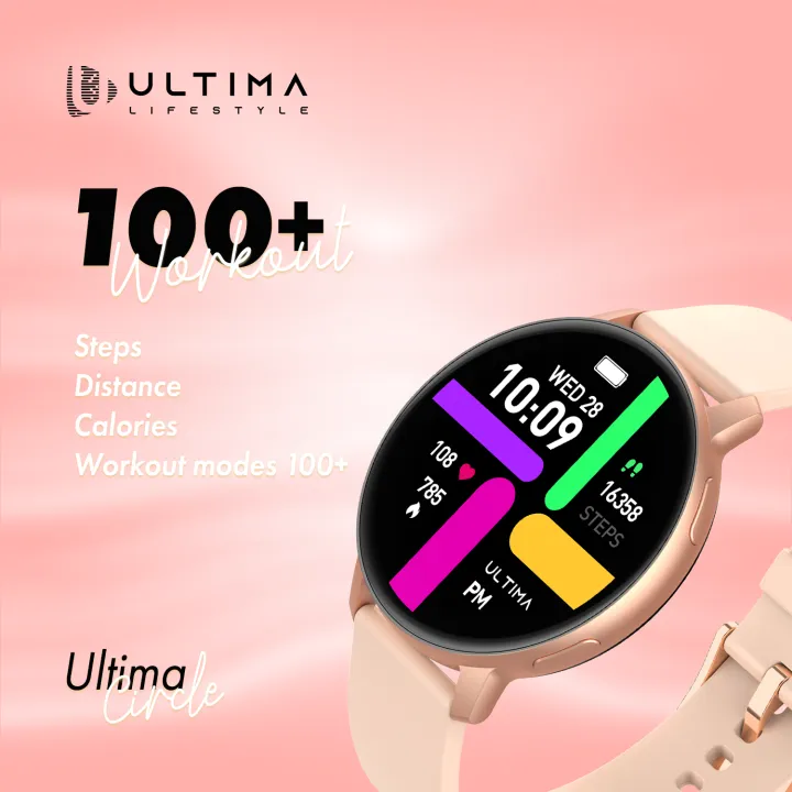 Ultima%20Watch%20Circle%7C%201.43"%20Amoled%20Display%20%7CBT%20Calling%20Smartwatch%7C%20IP68%20Waterproof%7C%20Zinc%20Alloy%20Metal%20Frame%20Smart%20watch%20-%20Image%203