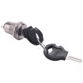 On Off Two Terminals Keyswitch Keylock Switch w Keys. 