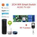 Bizzy TuYa WiFi RF 433MHz Smart Garage Door Sliding Door Gate Opener Controller Wireless DC AC 12V 24V Switch Support Remote Control. 