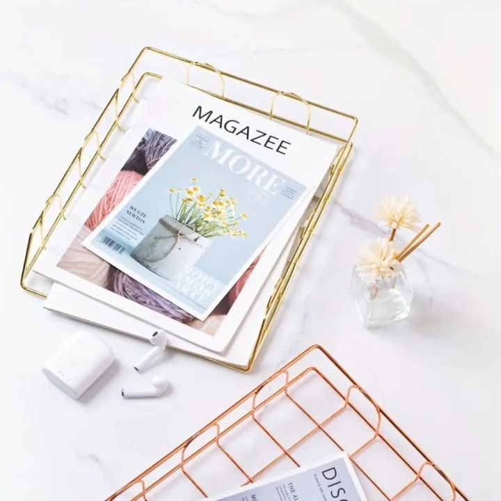 Paper Manager Storage Basket A4 File Storage Basket Pen Holder ...