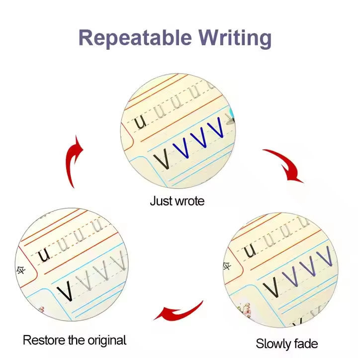 Magic%20Practice%20Copybook%20Set%20of%204%20%E2%80%93%20English%20Handwriting%20Notebooks%20for%20Kids,%20Reusable%20Calligraphy%20Training%20Books%20with%20Pen%20&%20Refills,%20Early%20Learning%20Writing%20Practice%20-%20Image%207