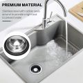 3 3/8 Inch Kitchen Sink Stopper Stainless Steel Garbage Disposal Plug Kitchen Sink Plug Fits Standard Kitchen Drain Size. 