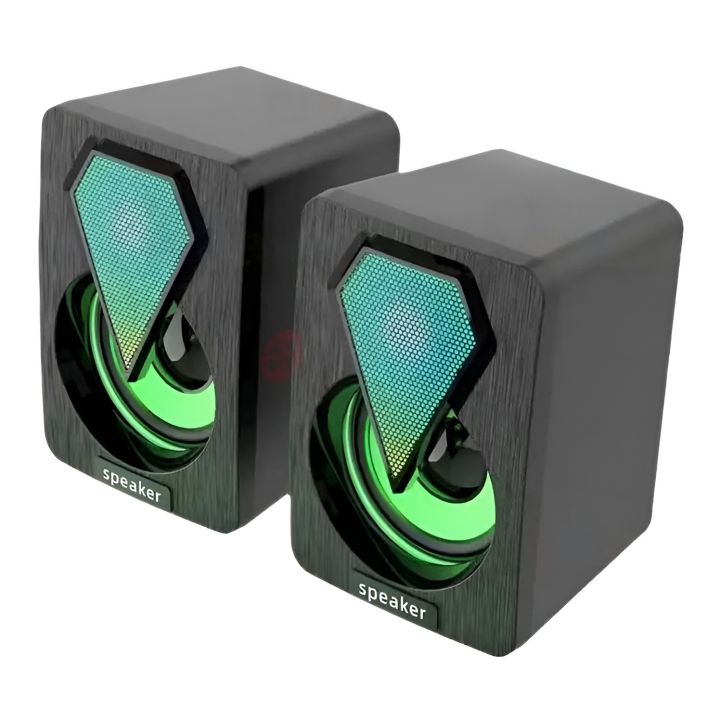 Mini RGB Speaker for PC Laptop Gaming Computer Speaker