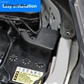 MRK3C Ashunqiwen 【Shop the Latest Trends】Qhcp Engine Negative Terminal Cap Cover Flame Retardant Protection Lid Black Fit For Subaru Forester 2019 Auto Accessory. 