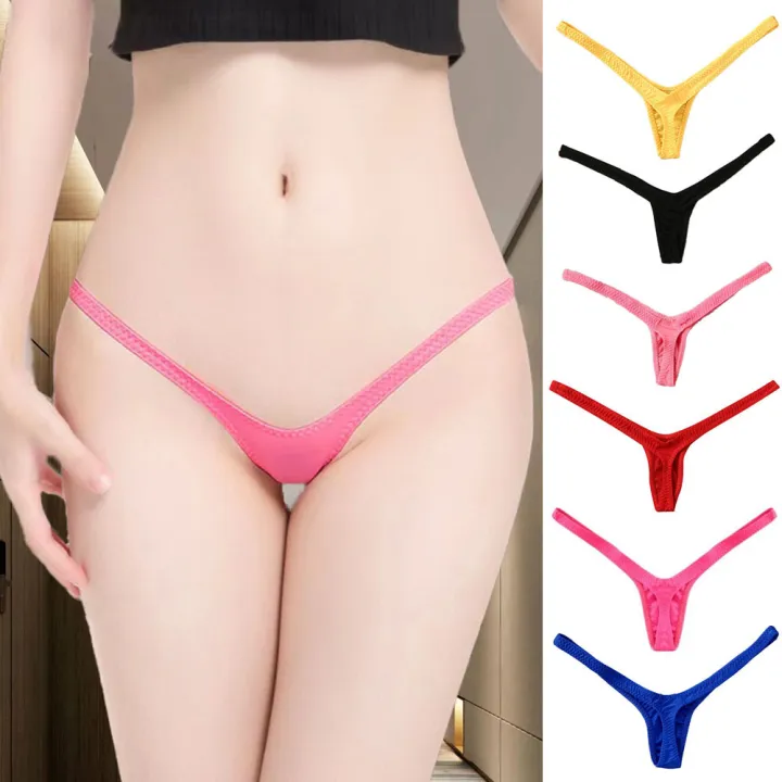 totoro%20Hot%20SaleCandy%20Color%20Deep%20V%20Thong%20Women's%20Breathable%20Line%20Hot%20Low%20Waist%20Mini%20Panties%20Bikini%20Bottom%20Thongs%20Panty%20Women%20Underwear%20-%20Image%202
