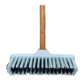 Hard Broom With Long Handle For Tiles And Floor Cleaning. 