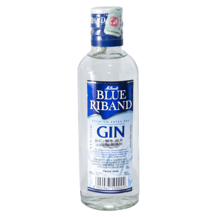McDowell's Blue Riband Gin - 180 ml ( Quarter ) | Daraz.com.np