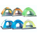 Waterproof 3-Person Automatic Pop-Up Camping Tent - Portable Hiking Backpacking Shelter. 