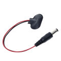 TZT 90 DC 9V Battery button power plug for Arduino Mega 2560 1280 UNO R3 132 9V battery buckle. 
