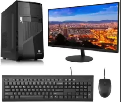 Desktop Computer Intel I3 10th Gen / 8 GB Ram/ 256GB SSD/1 TB HDD/ 19 inch Monitor